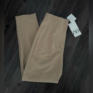NWT Zara Pants with a High Waist Trousers